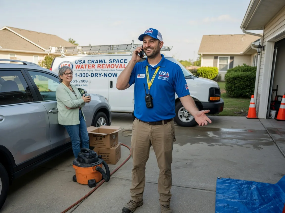 Crawl Space Water Removal Oilton, OK FAQs